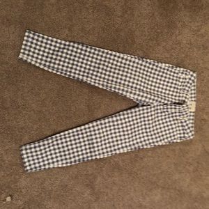 Pants light blue and white